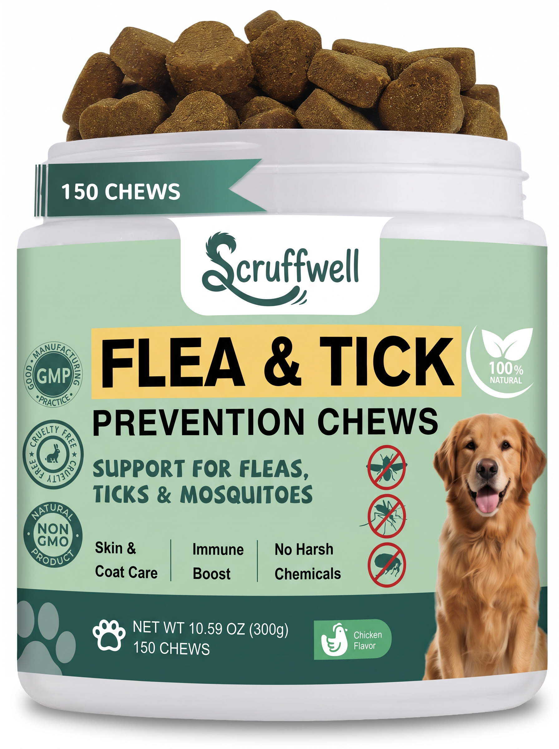ScruffWell Flea and Tick
